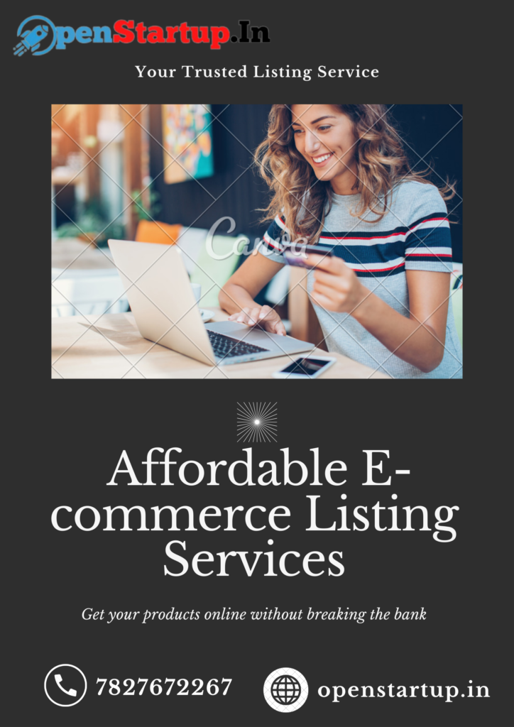  Affordable E-commerce Listing Services