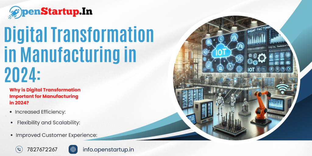 Digital Transformation in Manufacturing in 2024: