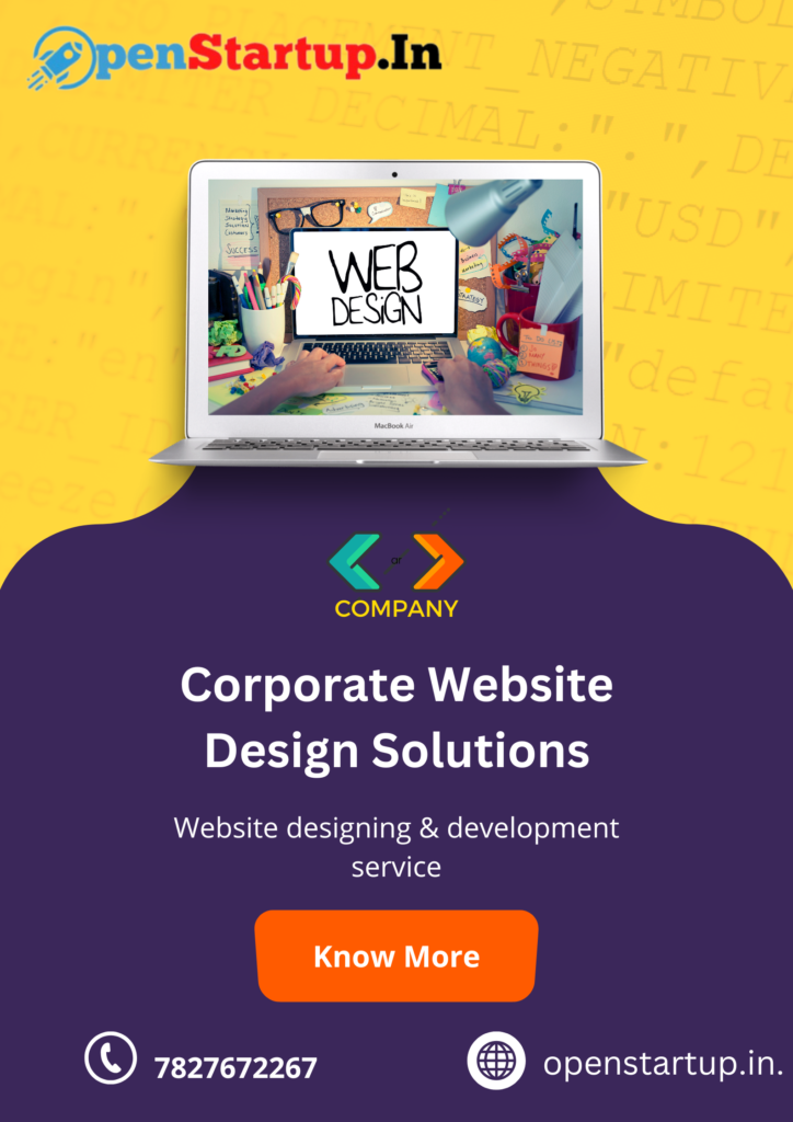 No 1 Corporate Website Design Solutions